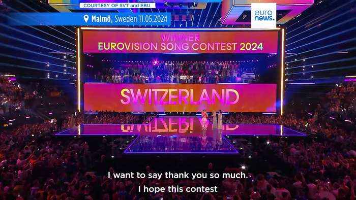 Eurovision 2024: Switzerland’s Nemo wins the most controversial edition of the song contest