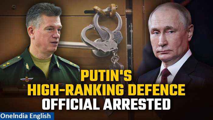 Putin's New Move Rocks Russia: President Orders Arrest Of Own Defence Official Amid War