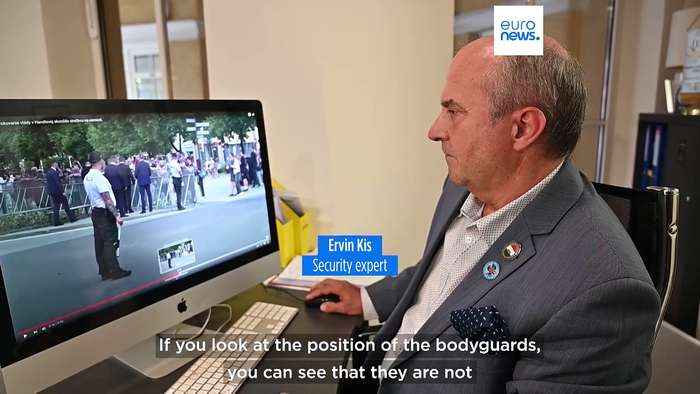 Fico's security detail failed — second bullet should have hit bodyguard, expert explains