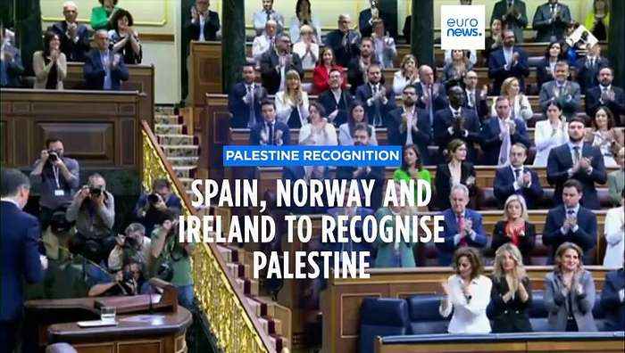 Spain, Ireland, Norway announce they will recognise the State of Palestine
