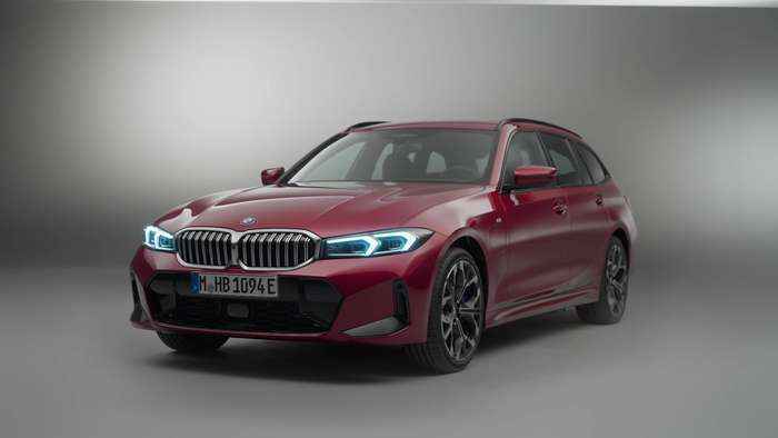 The new BMW 330e Touring Design Preview