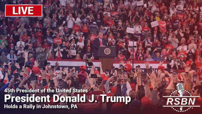 LIVE: President Trump Holds a Rally in Johnstown, PA - 8/30/24 | Join Eric Trump, Navarro, Flynn, Kash, Julie Green, Amanda Grac