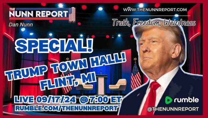 LIVE SPECIAL – President Trump Town Hall w/ Sarah Huckabee Sanders – Flint, MI [Watch Party]