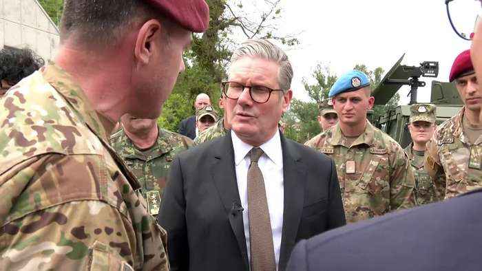 Starmer hails UK-Albania defence ties during Tirana visit