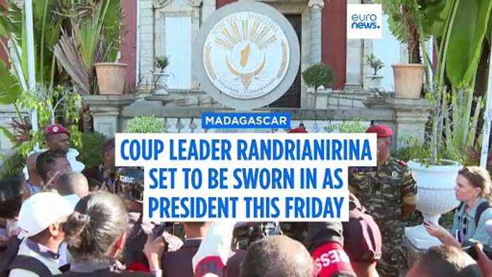 Madagascar coup leader Randrianirina set to be sworn in as president