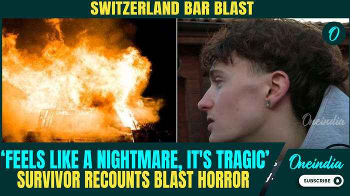 Switzerland Bar BLAST: Eyewitness Recounts HARROWING DETAILS of Explosion | ‘Feels Like Nightmare’