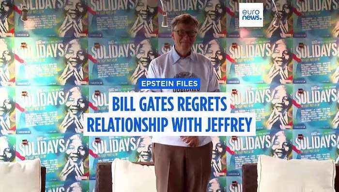 Bill Gates apologises for 'every minute' spent with Jeffrey Epstein, denying email claims