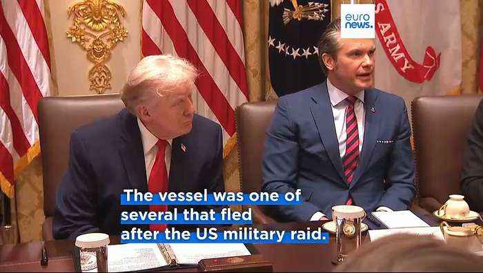 US boards Venezuela-linked oil tanker in the Indian Ocean after pursuit from Caribbean