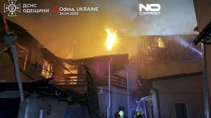 Ukraine: Russian strike on Odesa kills 2, hits hospitals and schools overnight