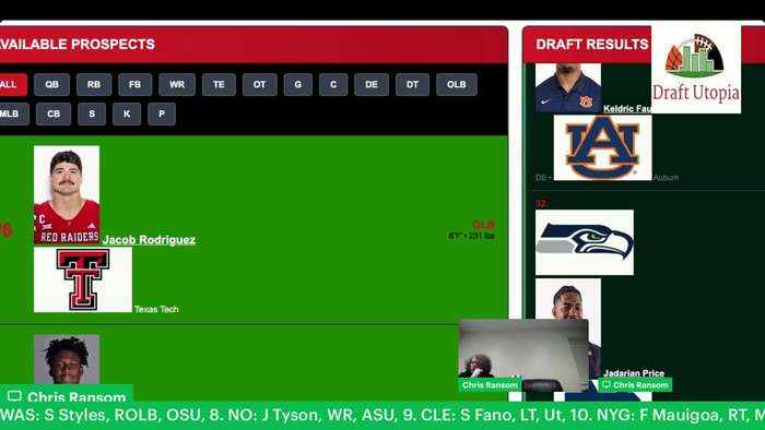 2026 NFL Draft Day 1