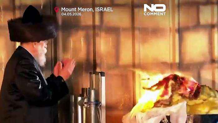 Orthodox Jews celebrate Lag BaOmer holiday in Jerusalem