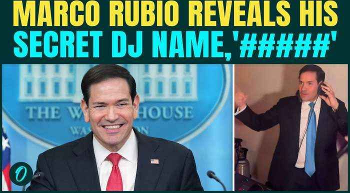 Marco Rubio’s Reveals Secret DJ Name, Turns White House Briefing Into Comedy Show |  VIDEO