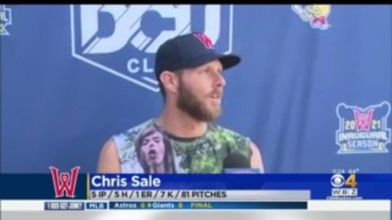 'I'm Competing Now': Chris Sale Says He Was Happy After Rehab Start In Worcester Saturday