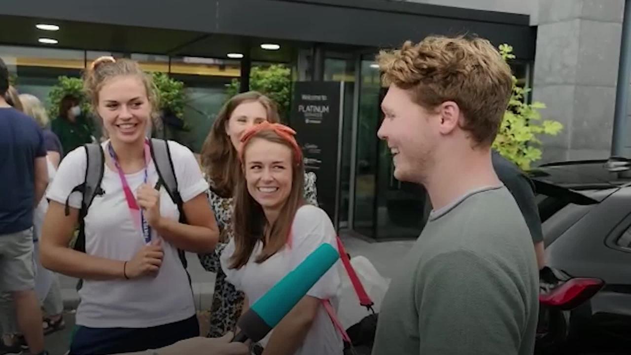 Ireland's bronze-winning rowers welcomed home by families
