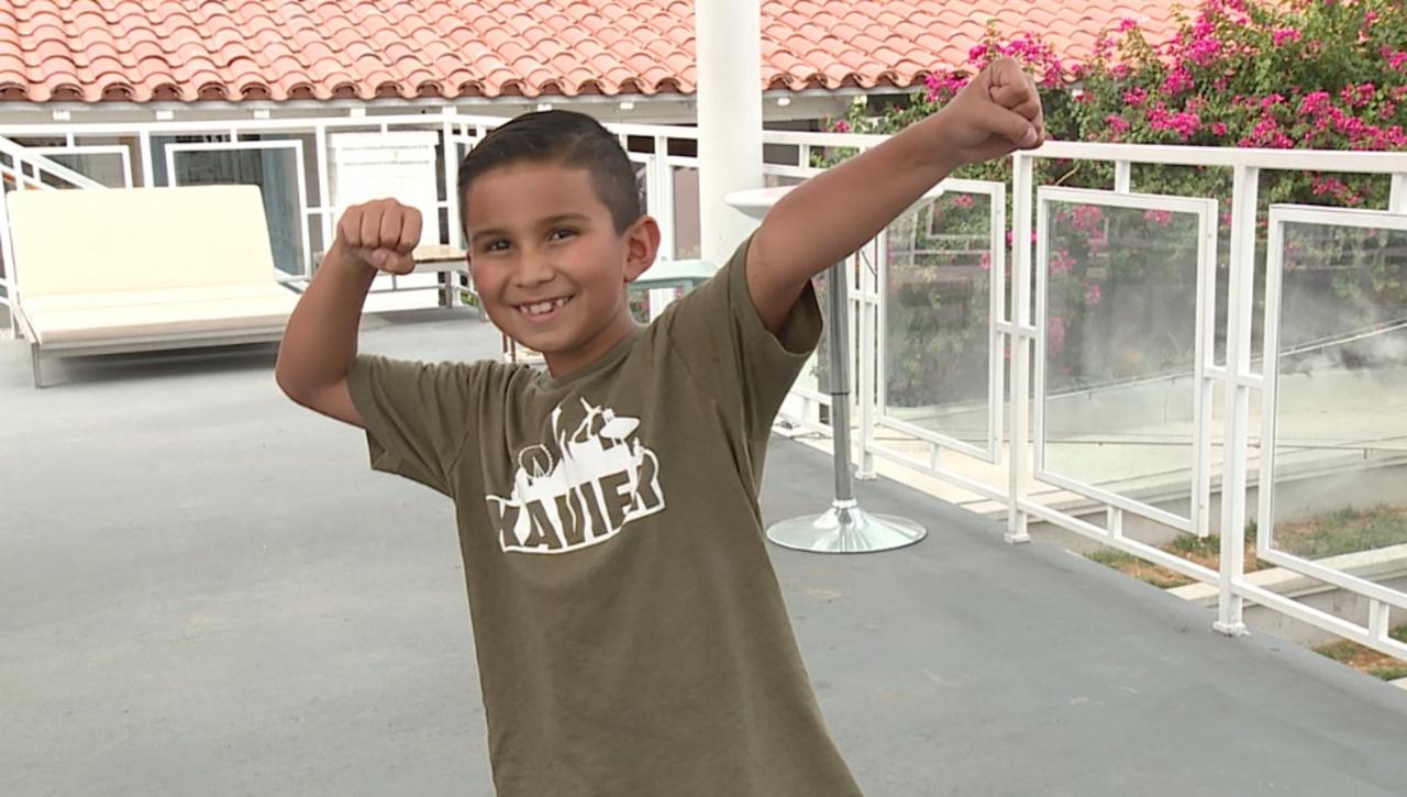 Local boy battles cancer, helps kids with cancer