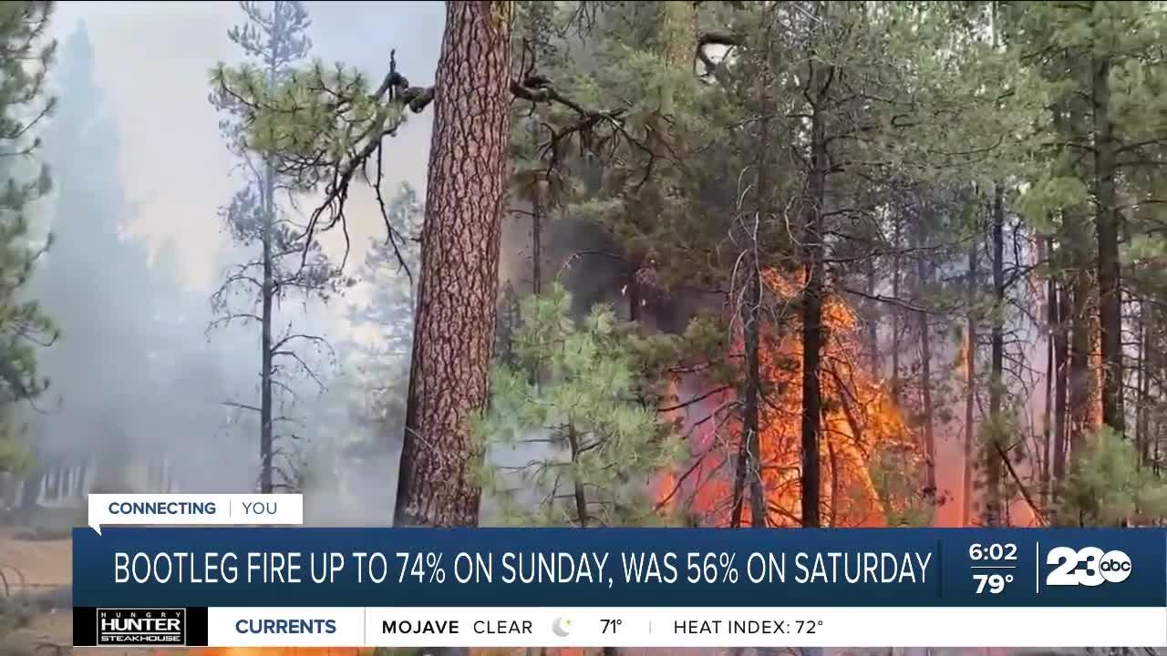 Progress being made on Bootleg, Dixie fires raging in the Western United States
