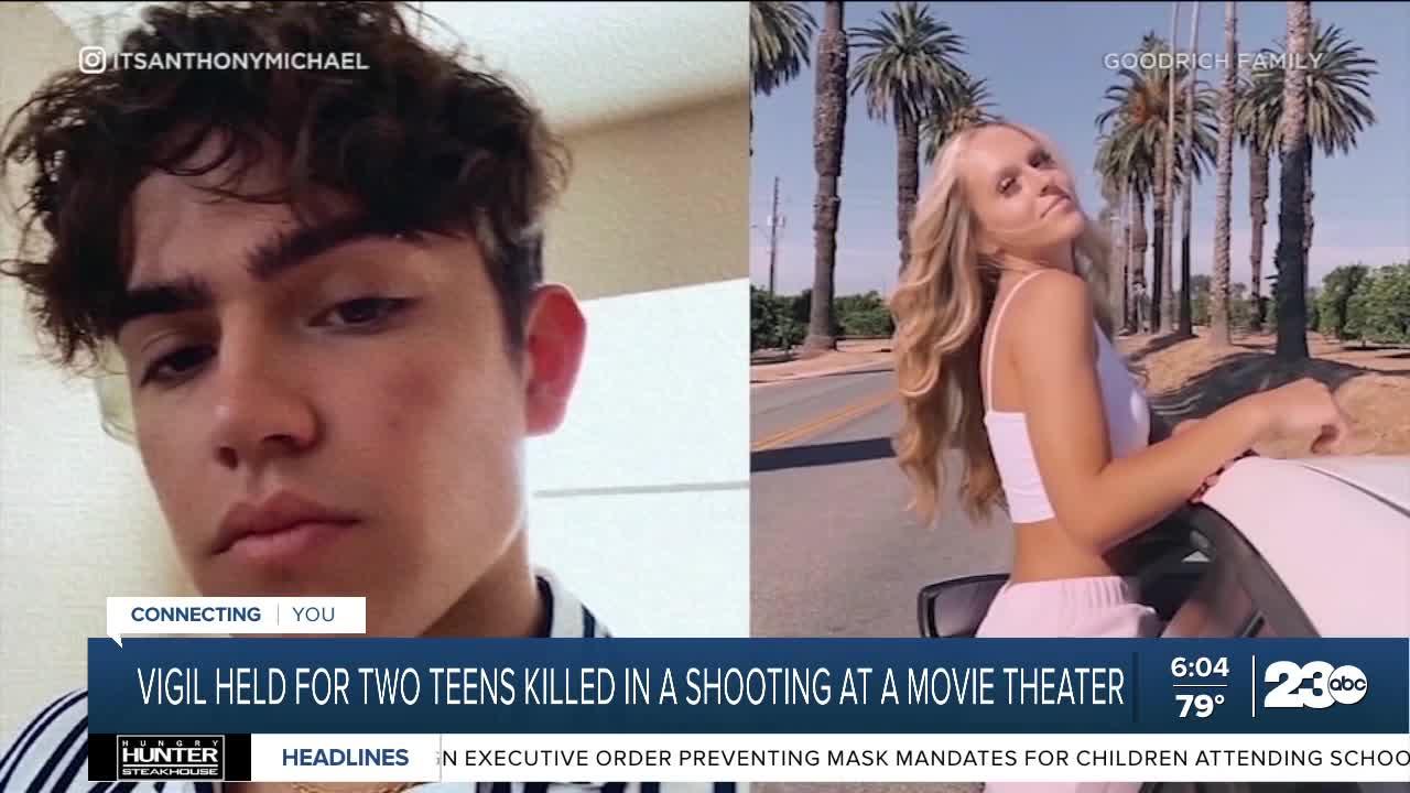 Vigil held for two teens killed in shooting at Southern California movie theater