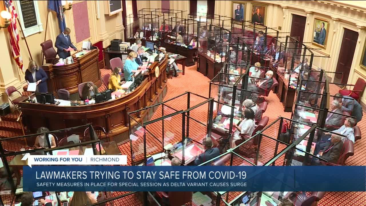 How Virginia lawmakers are trying to stay safe from COVID-19