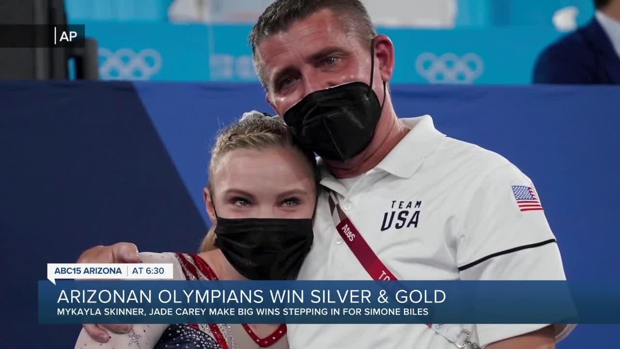 Arizonan Olympians bring home medals in gymnastics