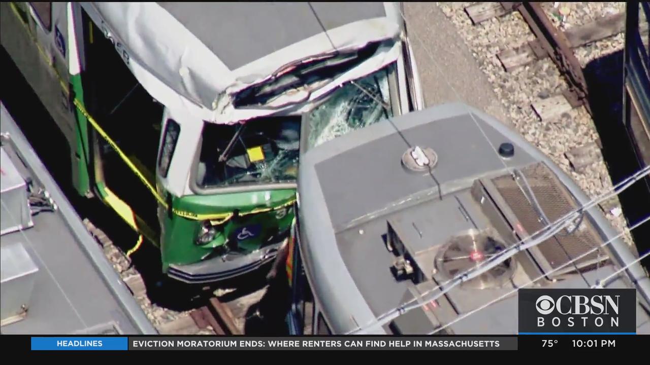 NTSB: Rear Train Was Going 30 MPH In 10 MPH Zone At Time Of Green Line Crash