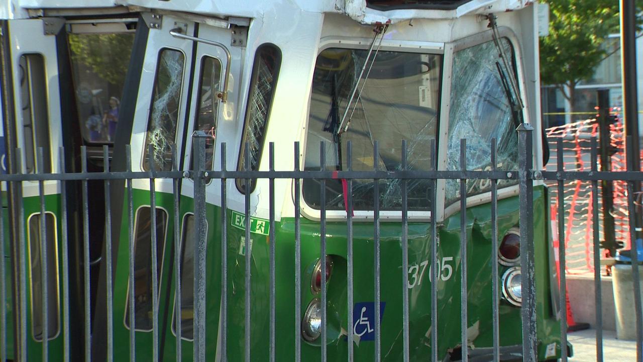 MBTA Green Line train in collision was going 3x speed limit, NTSB says