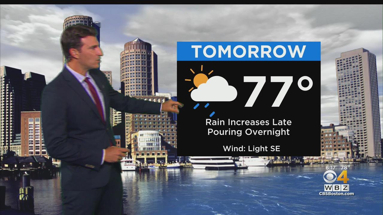 WBZ Evening Forecast For August 3