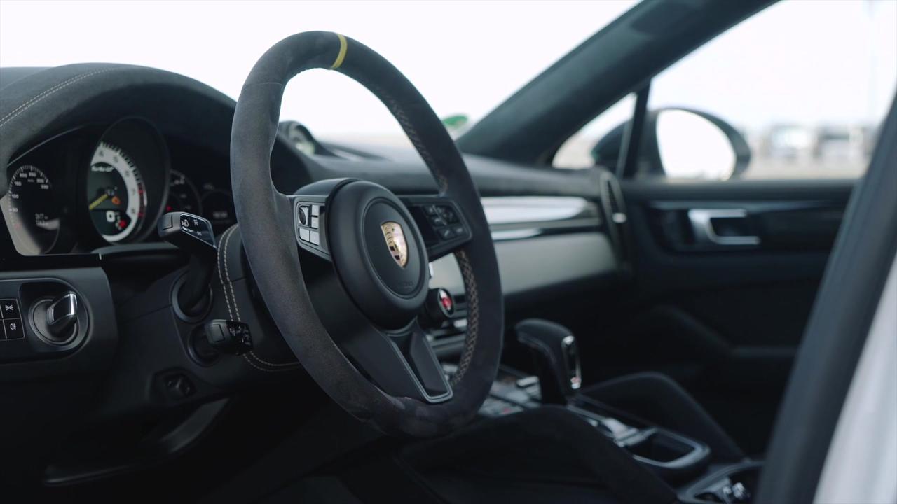 The new Porsche Cayenne Turbo GT White Interior Design