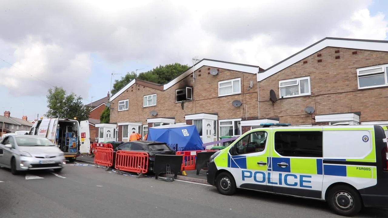 18-year-old man arrested after a man and woman died in house fire in Tipton, UK