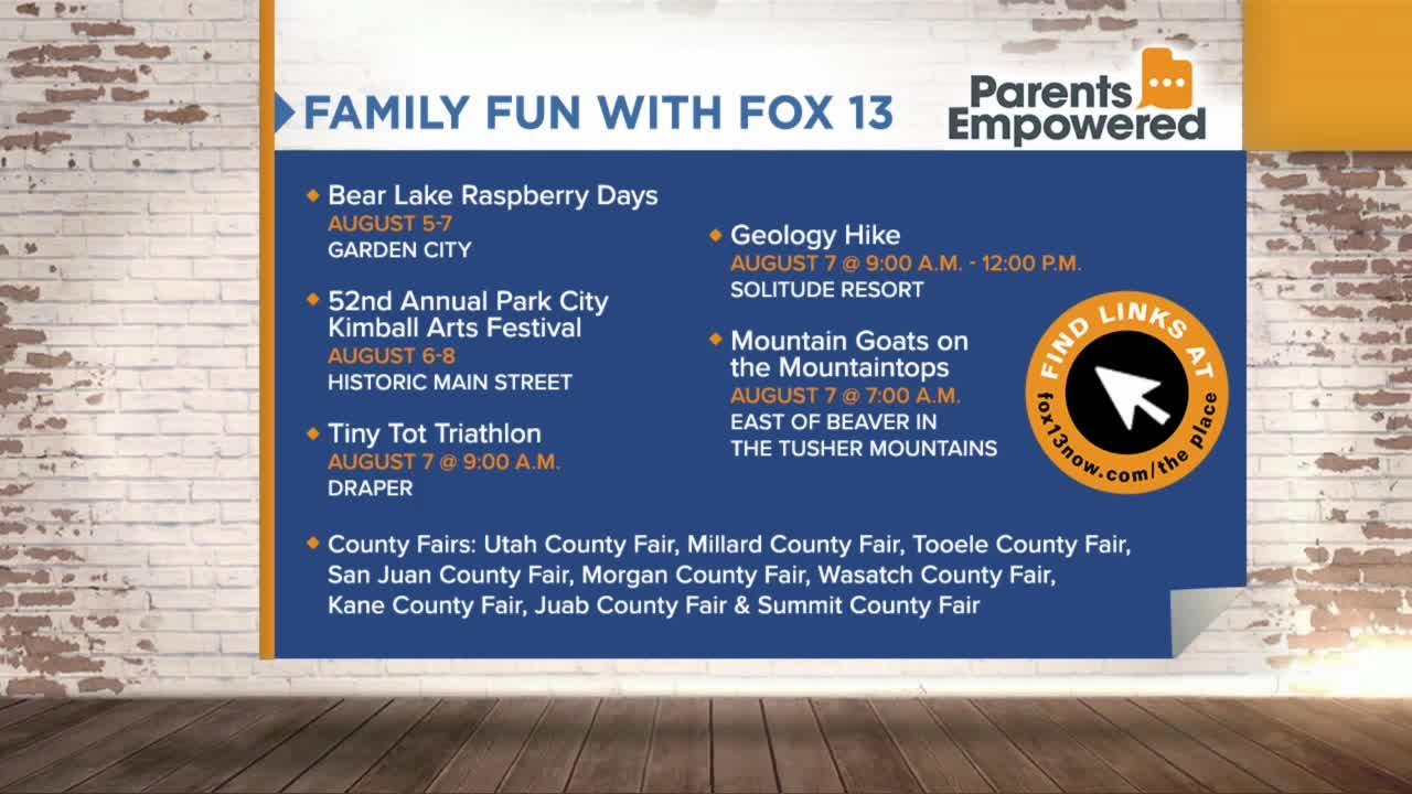 Family Fun with Fox 13 (August 4-8)