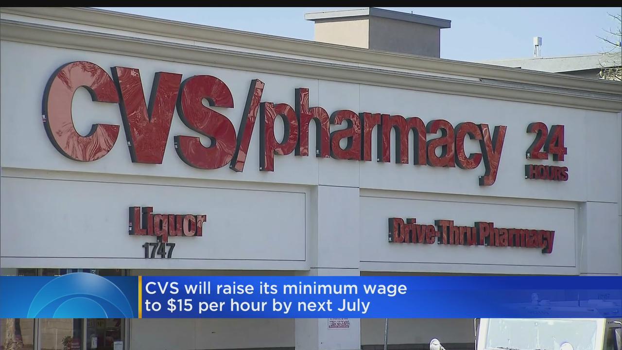 CVS Will Raise Minimum Wage To $15 An Hour