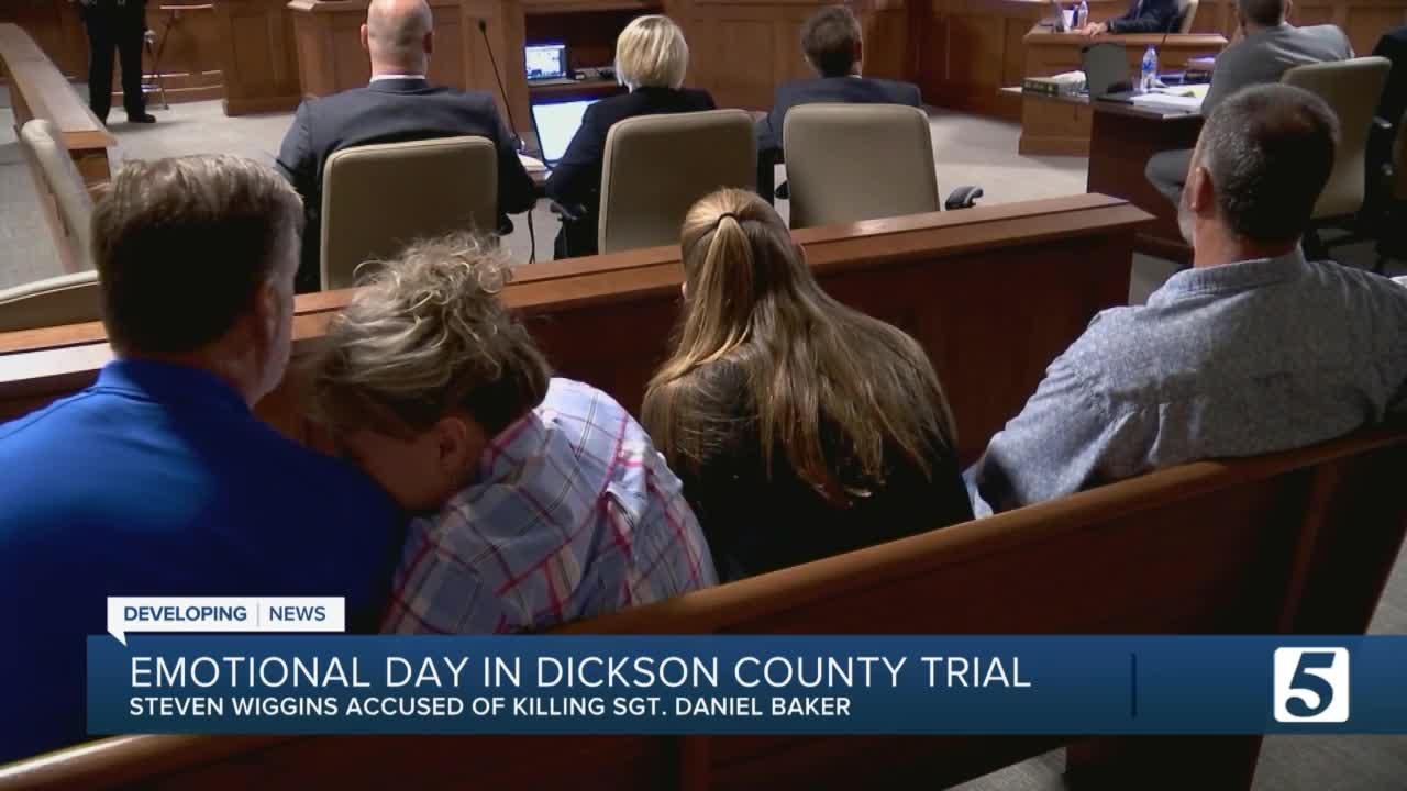 LIVE: Jurors see Sgt. Baker's bodycam video, Wiggins' confession on day 3 of trial
