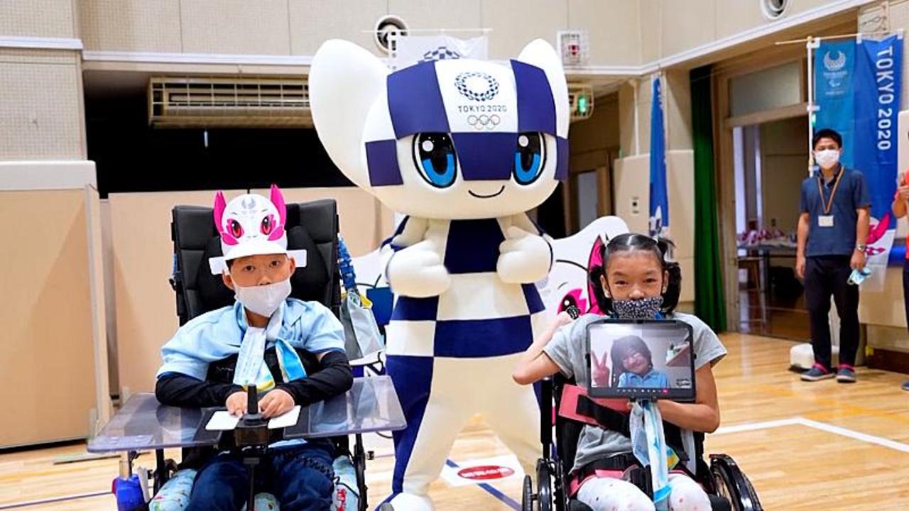 VR brings children with disabilities to the heart of Olympic Games action