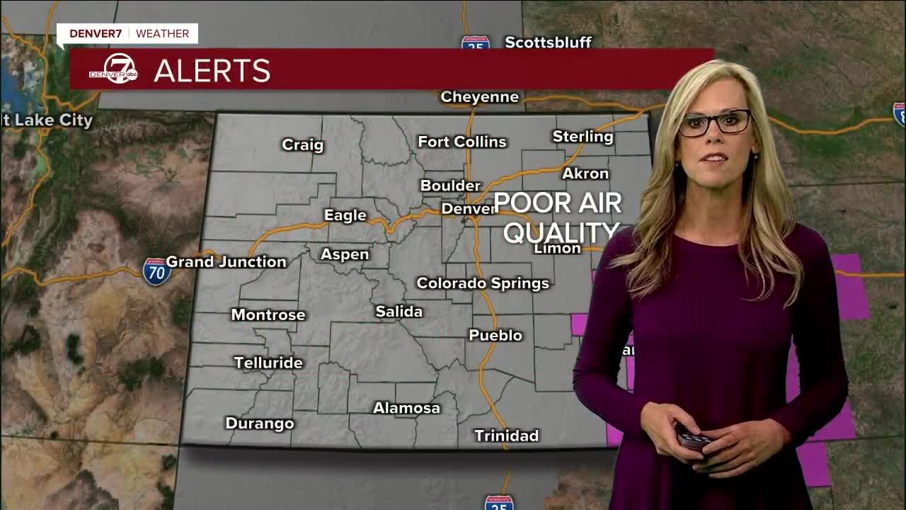 Poor air quality continues for Colorado