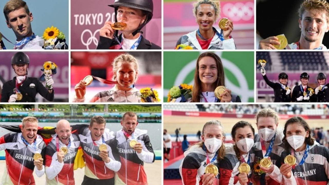 Zehnmal Gold: Das sind die deutschen Olympiasieger