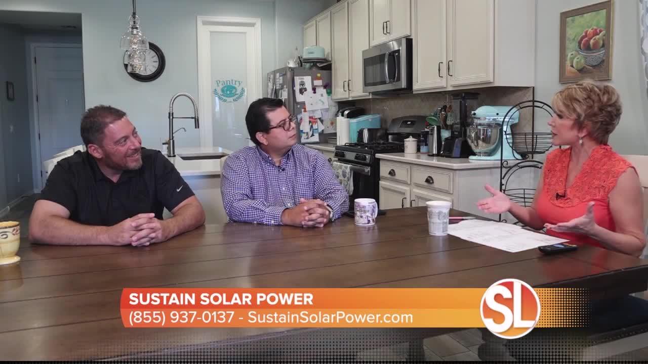 Save money on power bills with Sustain Solar Power