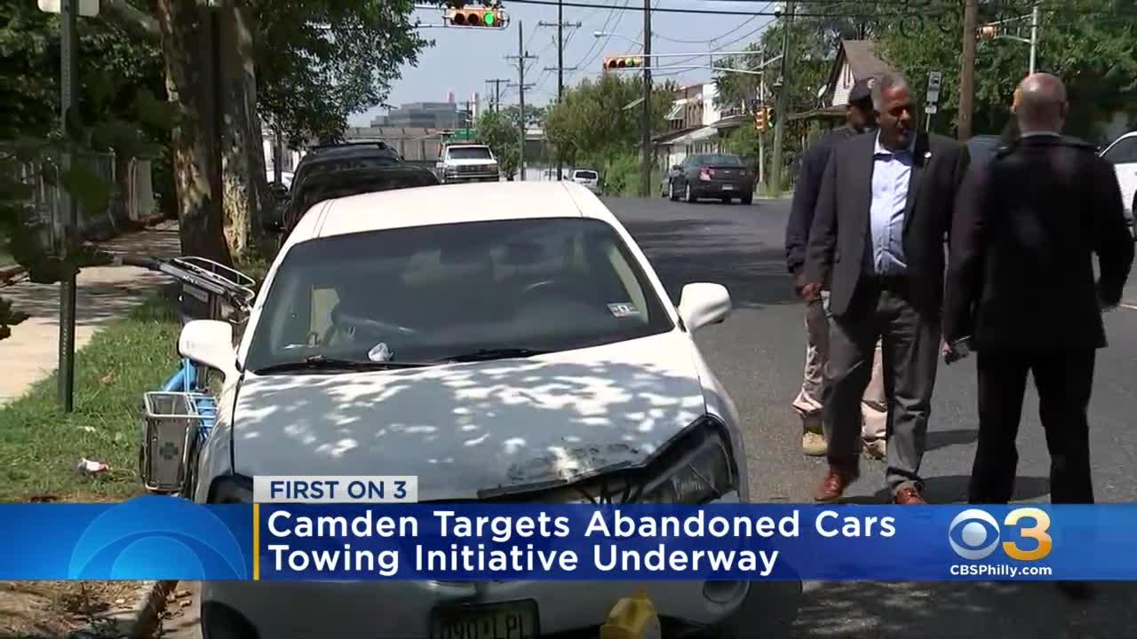 City Of Camden Cracking Down On Abandoned Cars