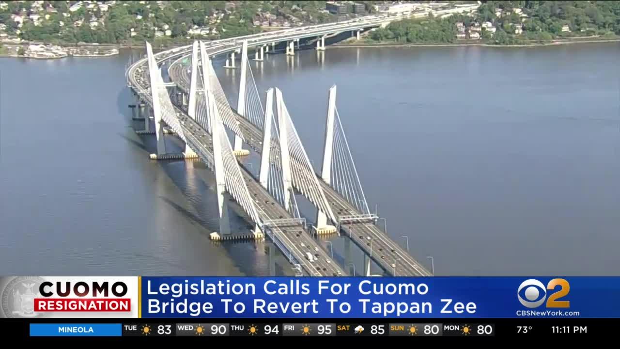Legislation Calls For Cuomo Bridge To Revert To Tappan Zee