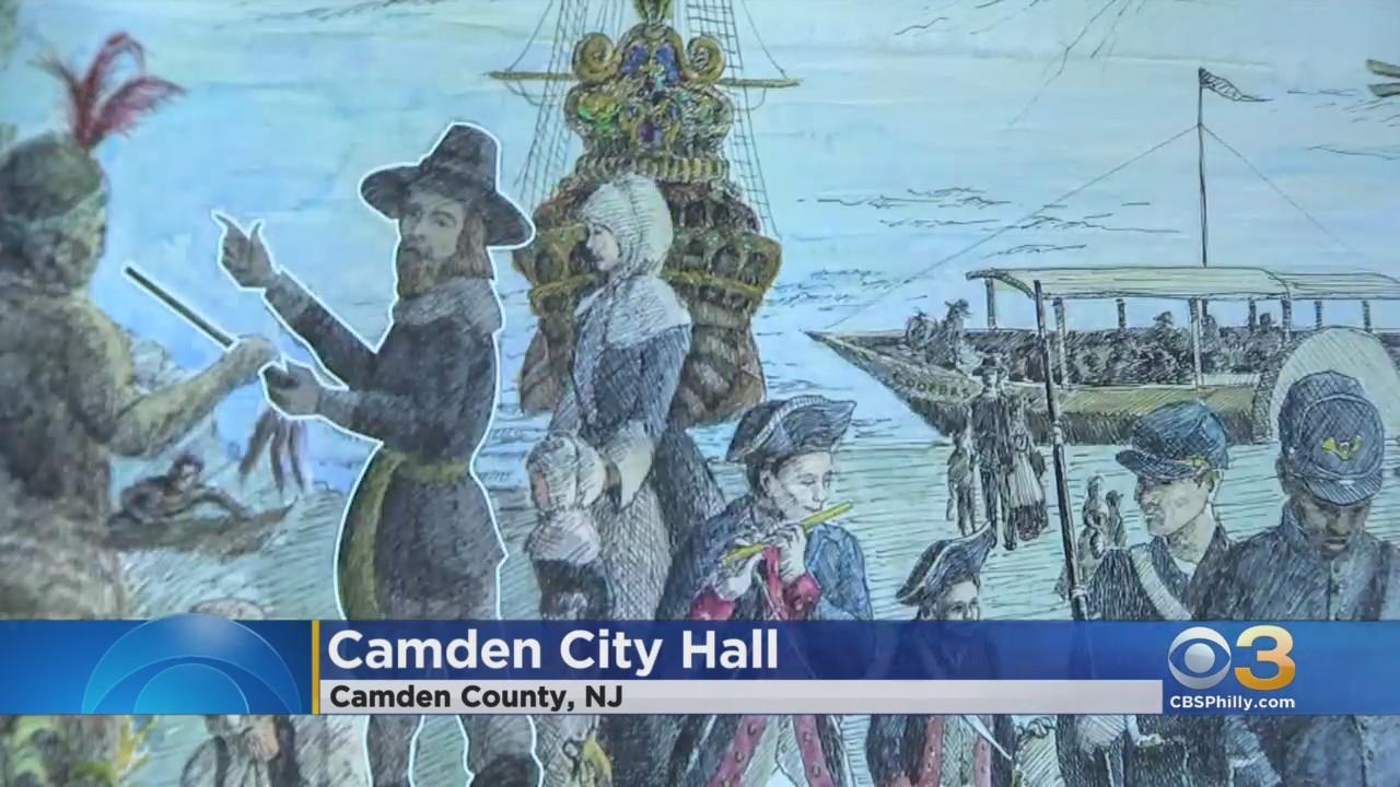 Camden City Hall Unveils Interactive Mural