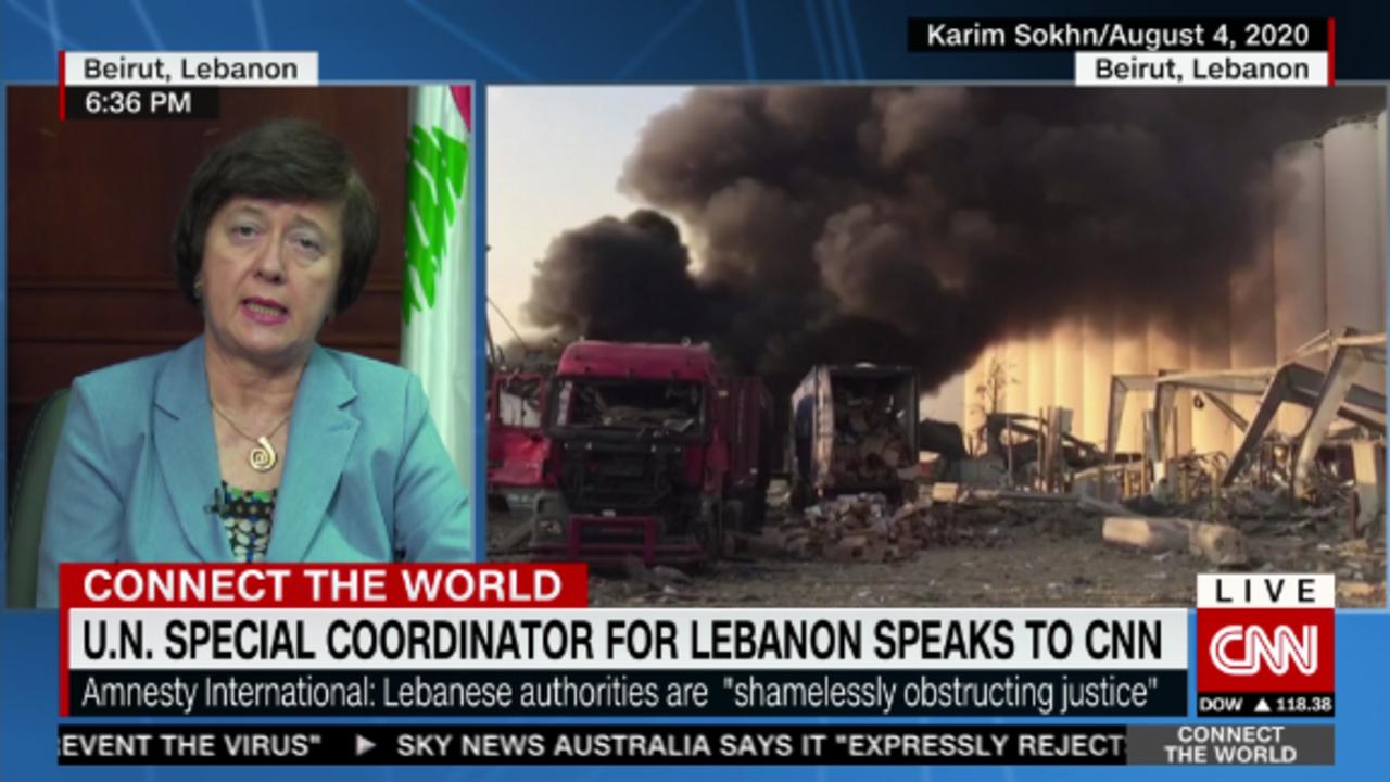 UN Special Coordinator for Lebanon calls for impartial probe of Beirut port explosion