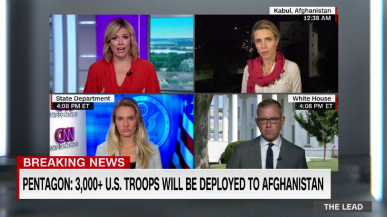 Official tells CNN Biden approved order to send 3,000+ troops to Afghanistan this morning