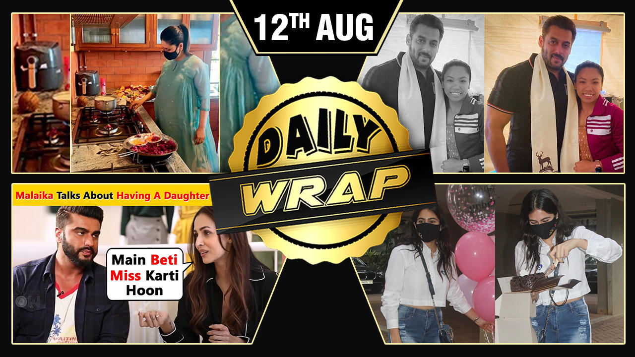 Kareena B'day Wish For Sara, Malaika Wants A Girl Child, Salman Meets Mirabai Chanu | Top 10 News