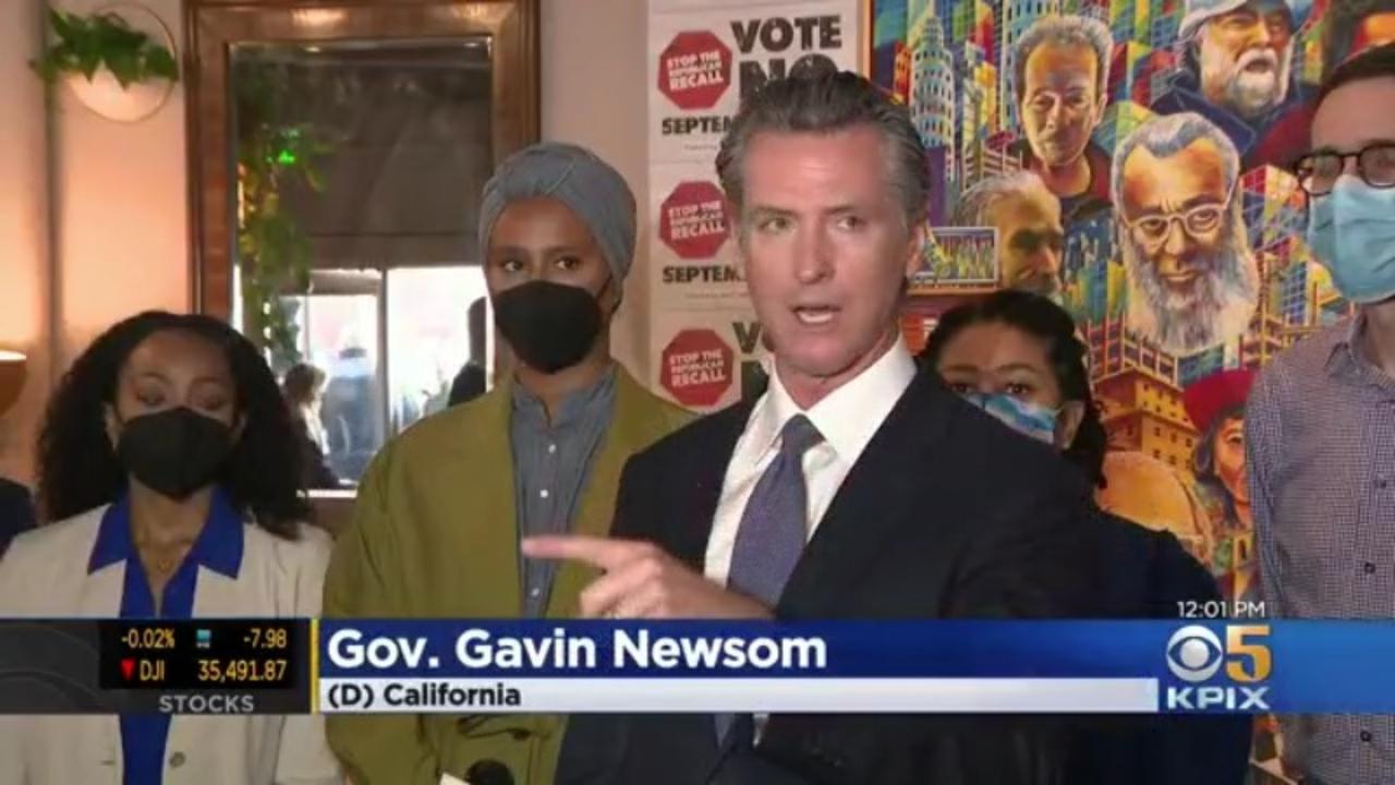 Newsom Launches Weekend of Campaigning Against Recall in San Francisco