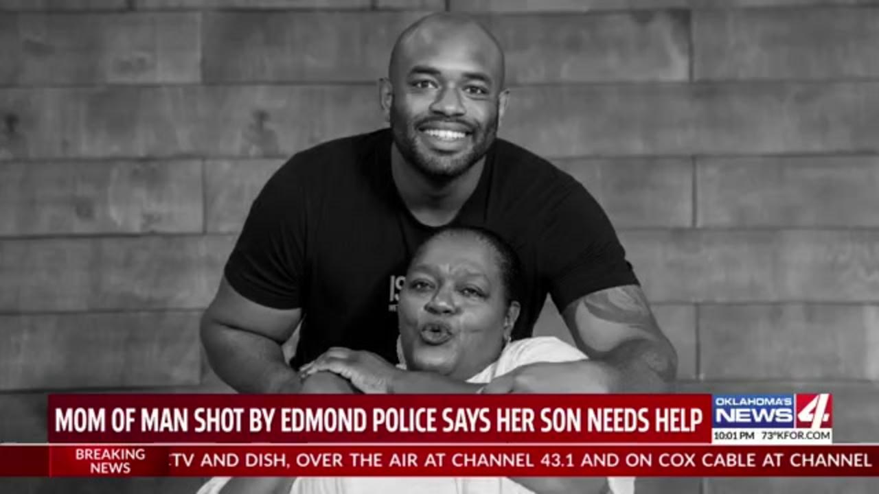 Mom of man shot by Oklahoma police says her son suffers from mental illness, needs help