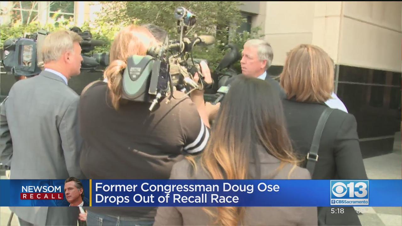 Former Congressman Doug Ose Drops Out Of Gubernatorial Race