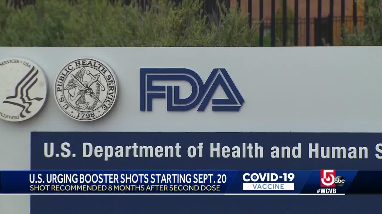 US urging COVID-19 booster shots starting Sept.20