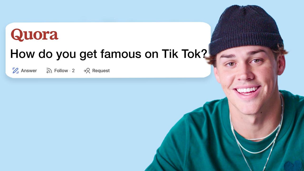 Noah Beck Goes Undercover on TikTok, Twitter and Instagram