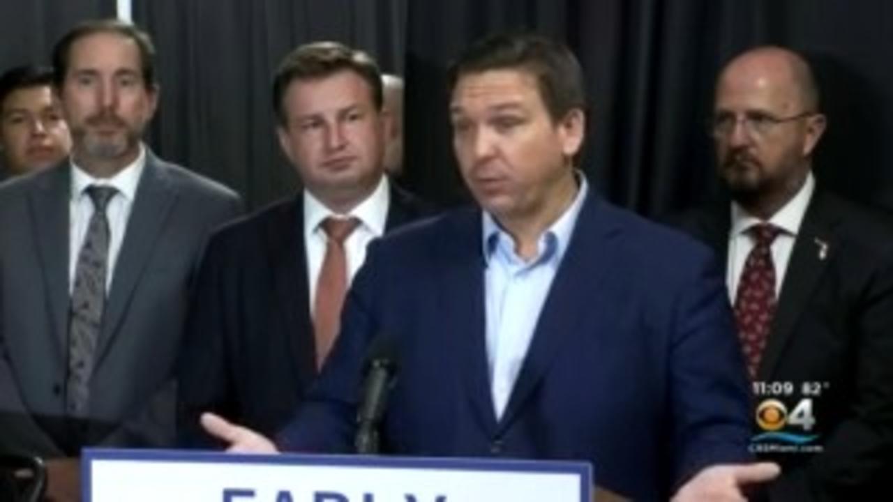 Gov. Ron DeSantis Questions Need For COVID Booster Shot