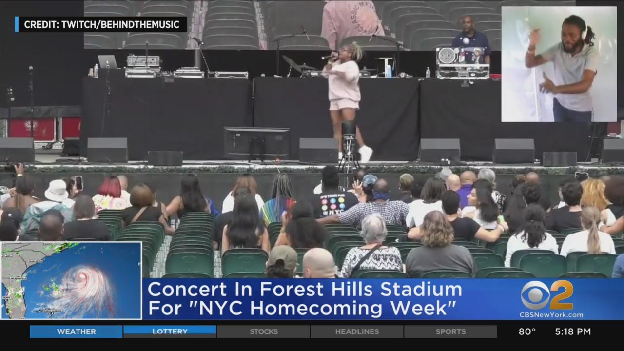 Concert Held In Forest Hills Stadium For NYC Homecoming Week