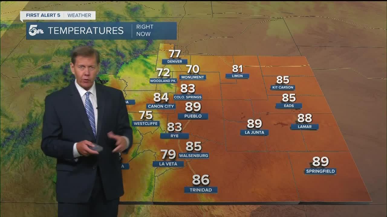 Great weather ahead Friday in southern Colorado