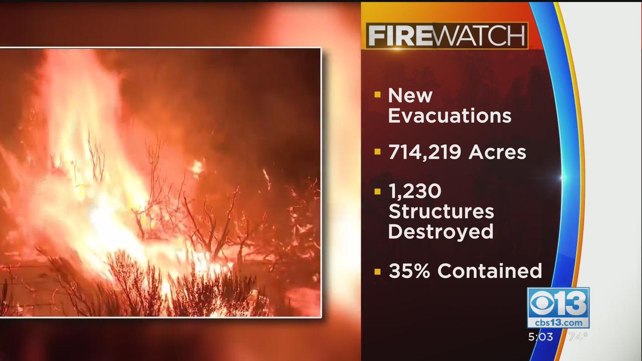 New Evacuations For Dixie Fire